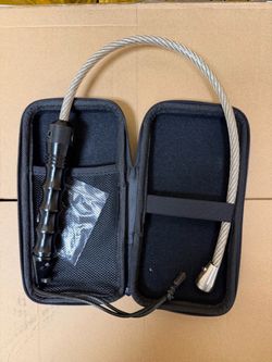 Flexible stinger whip with car winder breaker emergency tool, new