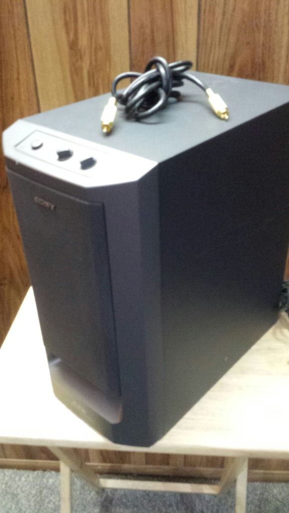 Sony Powered Subwoofer