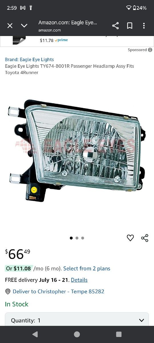 4Runner HeadLights