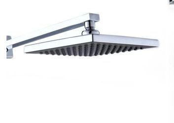 LED Rainfall Shower head Arm Control Valve Handspray Shower Faucet Set (ba6420)s4
