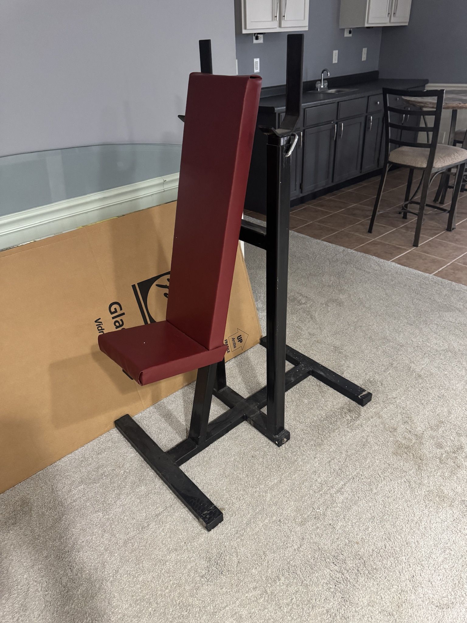 Heavy Duty Seated Workout Bench Press - Seated Press