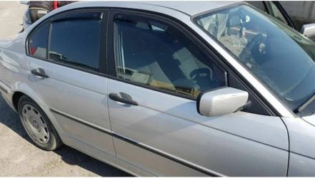 1998 to 2006 BMW E46 3 Series 4 Piece IN Channel Rain Guards