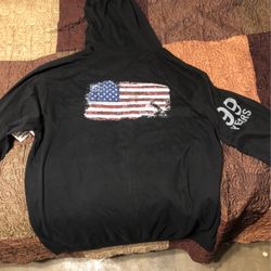 Snap on Light weight zip up hoodie