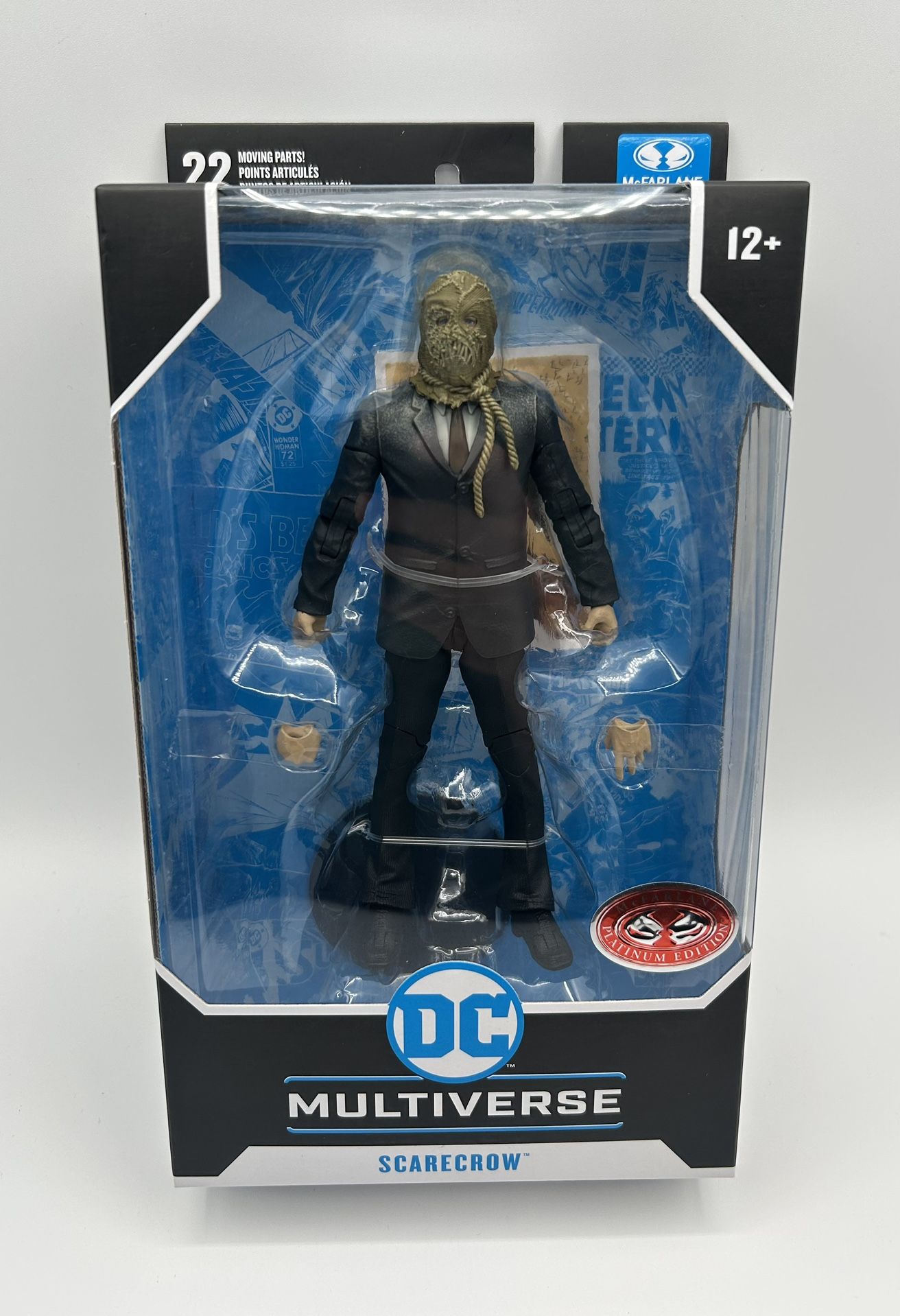 McFarlane DC Multiverse Batman Begins Scarecrow Red Platinum
