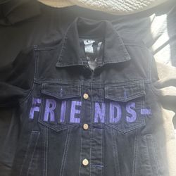 Vlone Black Jean jacket 