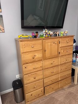 Clothes chest armoire dresser