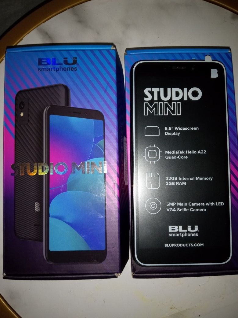 BLU Studio Mini Smartphone Activated With Assurance Wireless Sim Card