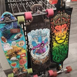 3 Longboards