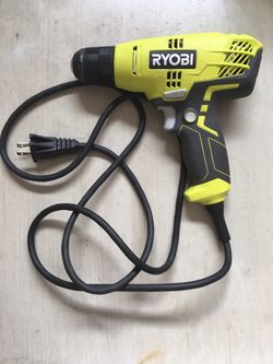 RYOBI 5.5 Amp Corded 3/8 in. Variable Speed Compact Drill/Driver with Bag