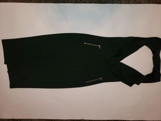 Dark Green Dress