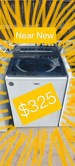 WhirlPool $325 near New washer KING / Water heater boiler stackable stove dryer