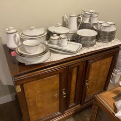 Dining Set And Cabinet