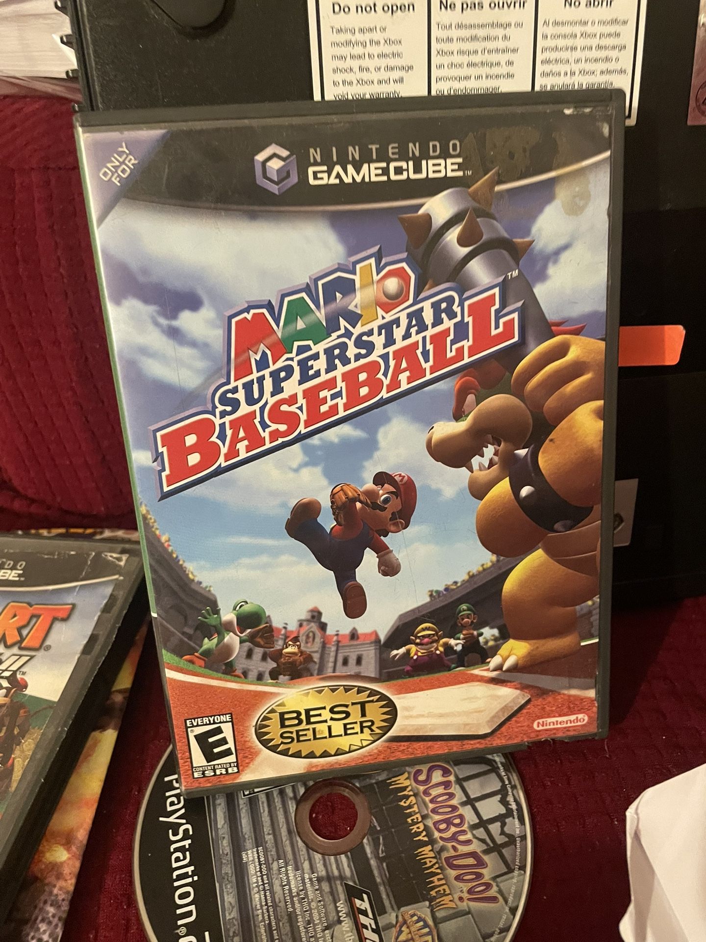 Mario Superstar Baseball CIB Tested And Working