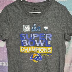 Nike LA Rams Super Bowl LVI Champions T-Shirt