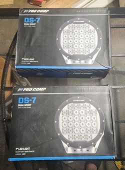 2 Pro Comp DS7 LED Motorsports Lights -Dual Sport Spot/Flood Lights