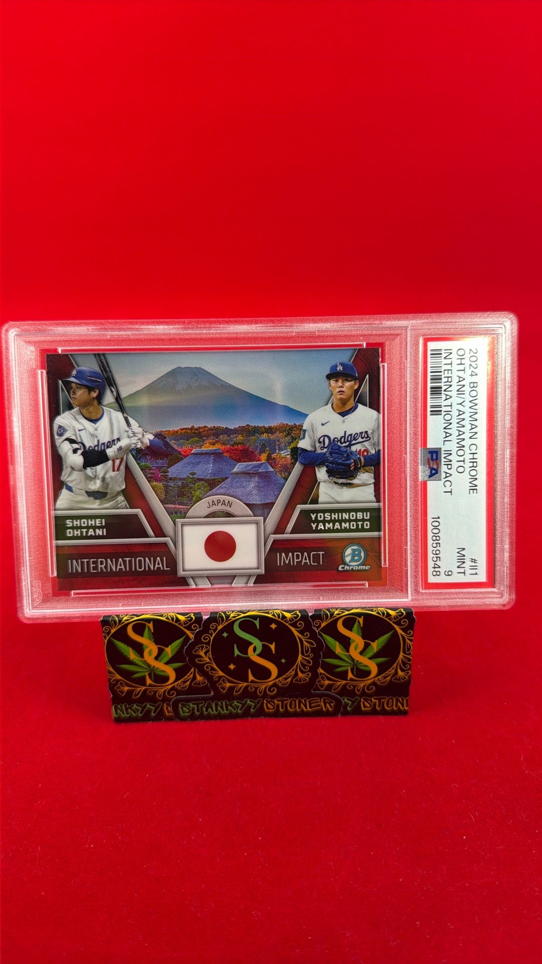Shohei Ohtani / Yoshinobu Yamamoto international impact. PSA 9 