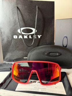 Oakley Sutro Sunglasses Red Frame Prizm Lens