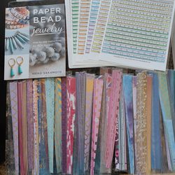 Brand New Bead making Paper, Templates And Book