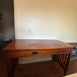 Mission Style Desk