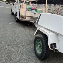 F 350  White Truck  V8   Diesel. 