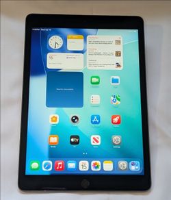 VERY Nice APPLE iPad 9 10.2 inch 64GB WIFI PLUS 4G CELLULAR UNLOCKED iOS26