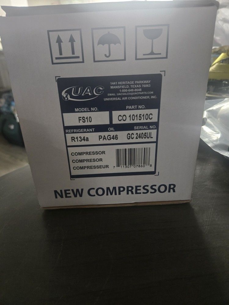 UAC AC Compressor For FORD F150 Models