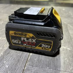 Dewalt 60v flex volt battery pick up only 
