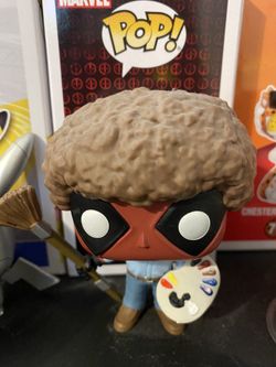 Deadpool As Bob Ross Funko Pop