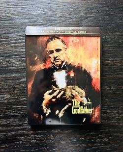 The Godfather 4k UHD Blue Ray Steelbook 