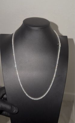 Moissanite Tennis Chain 24’ 3 mm