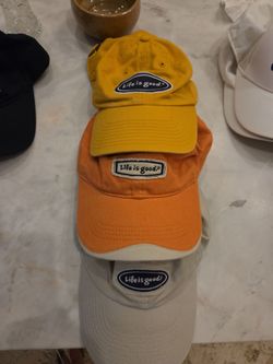 Life is good  ball caps