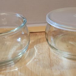 Glass Jars - Set of 2
