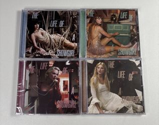 Taylor Swift- The Life of a Showgirl Limited Edition Bonus Acoustic CD Set Of 4