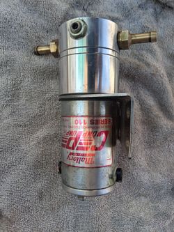 Electhic fuel pump.