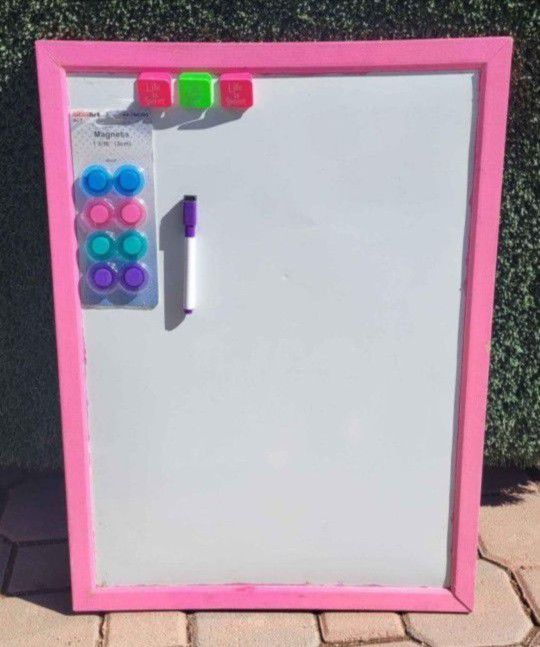 Pink White Board*Magnetic*