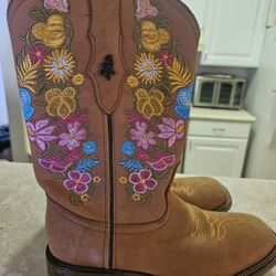 El Macreado Womens Cowboy Boots Size 9