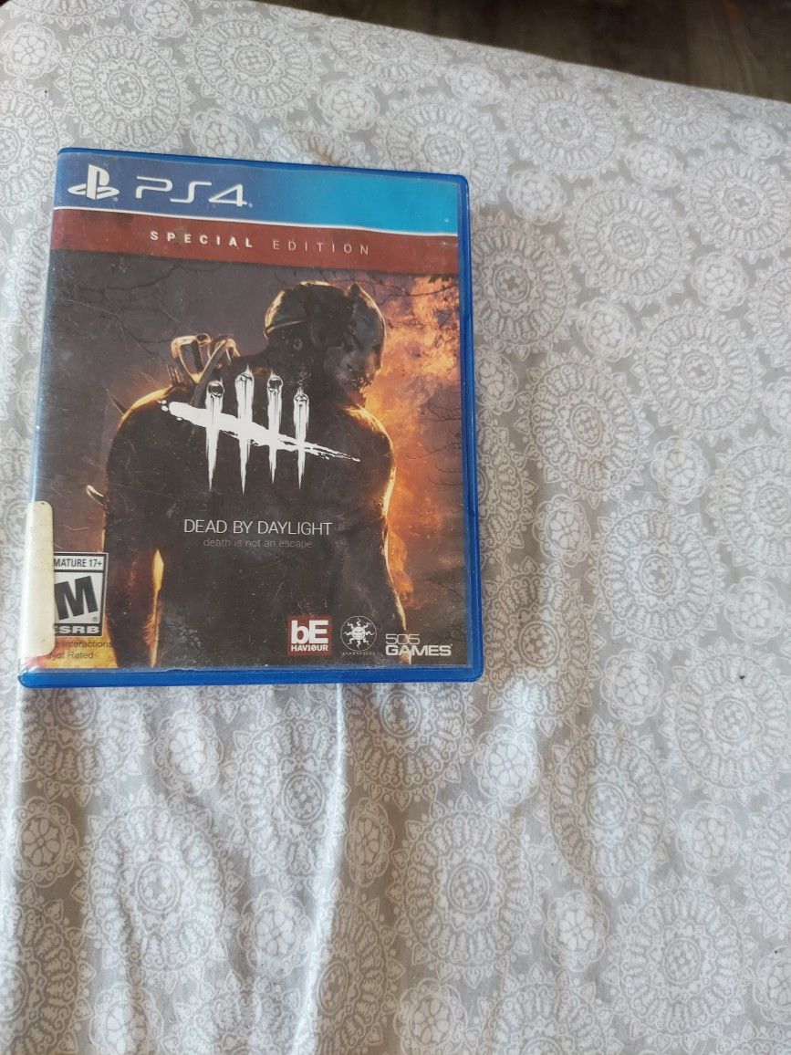 Playstation Dead By Daylight Game 