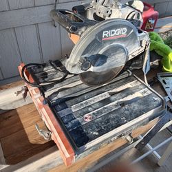 Rigid Tile Saw 8 In