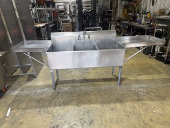 24x104 3 Well Sink