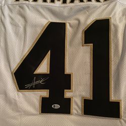 Alvin Kamara Signed Rookie Season Jersey 