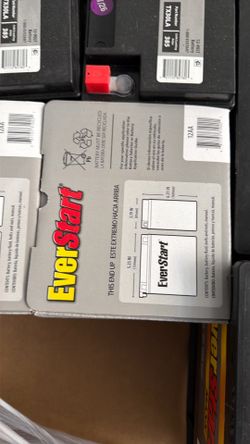 All kinds of batteries, brand new
