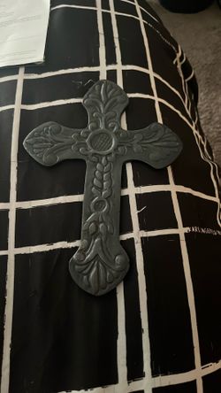 Spanish Rustic Scroll Wall Cross