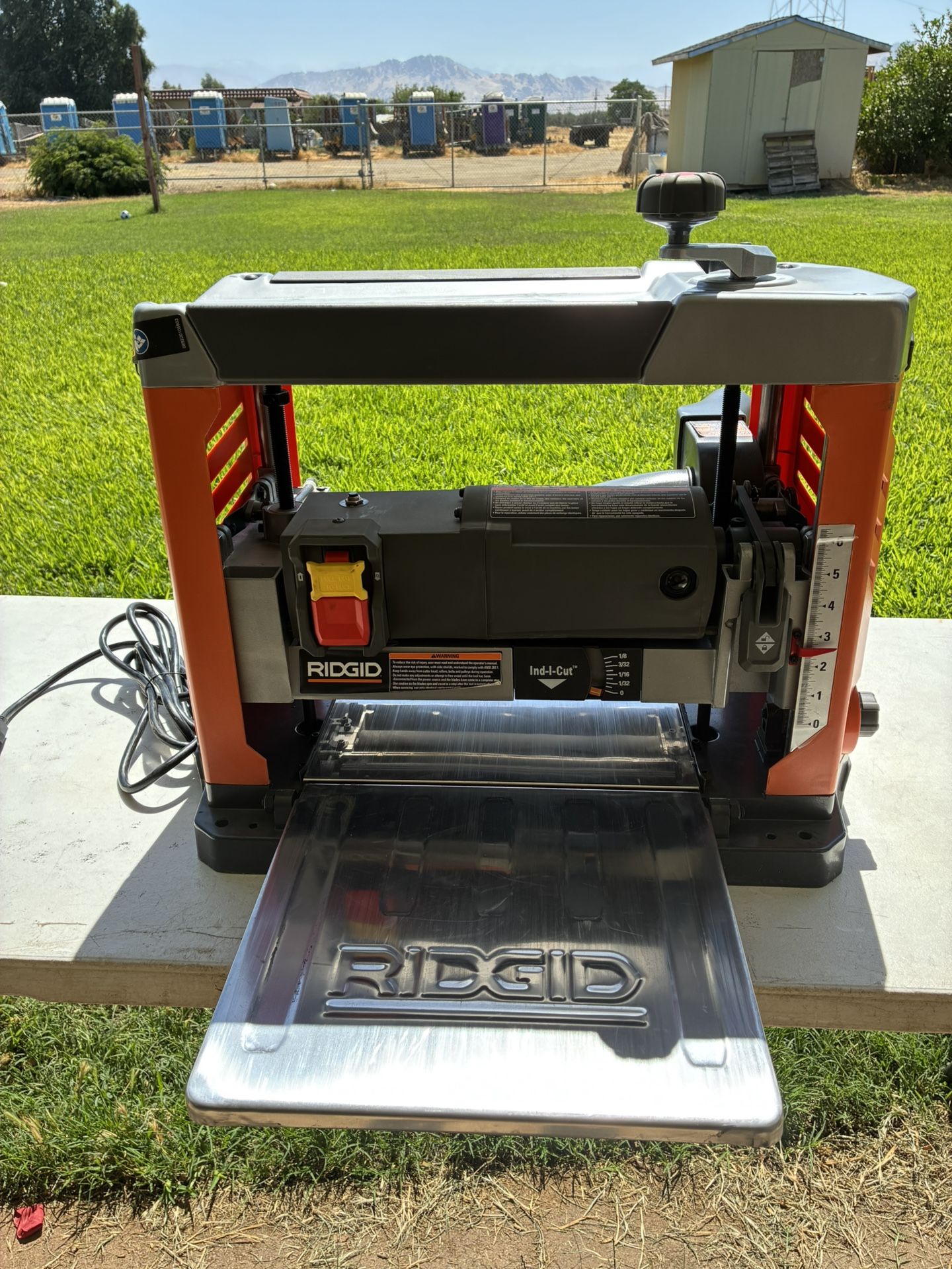 Ridgid 15 Amp Corded 13 in. Thickness Corded Planer