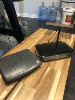 Netgear router &Zoom Cable Modem