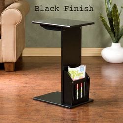 NEW Black Side Table