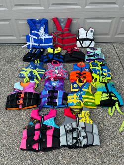 Life Jackets  $20 for  each