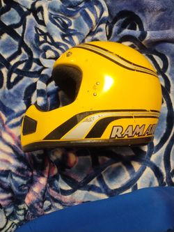 Vintage Maxon Motocross Helmet 