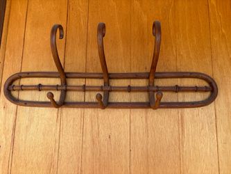 Antique coat rack
