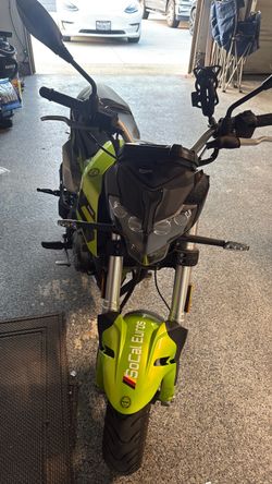 mini bike green