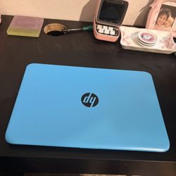 Blue HP Laptop